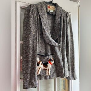 Vintage 1960s/early-70s tweed skirt & blazer matching set